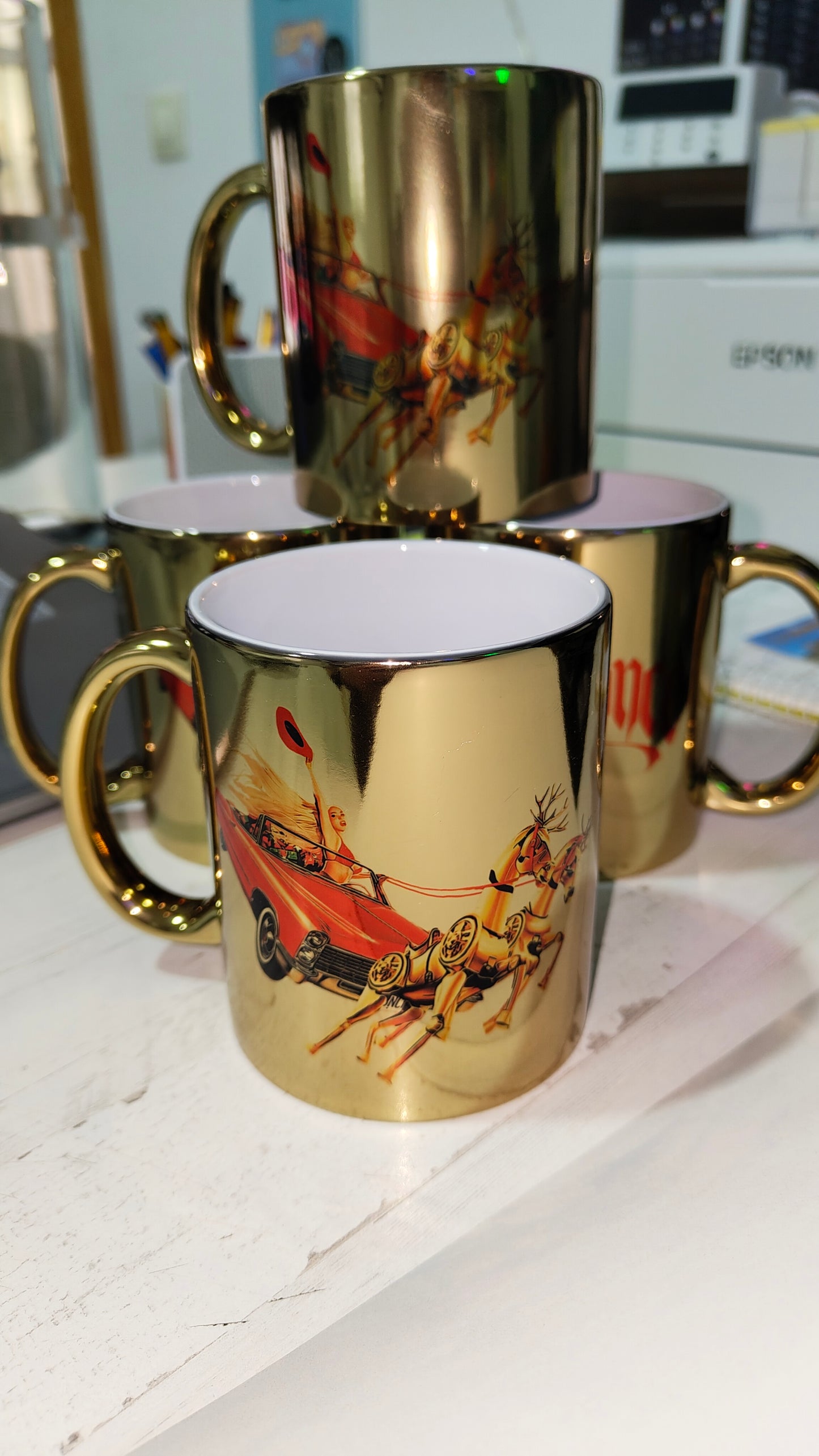 TAZA NAVIDEÑA BEYONCÉ