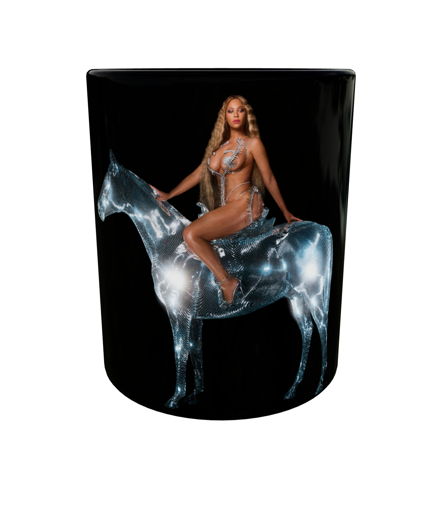 TAZAS FULL NEGRAS BEYONCÉ